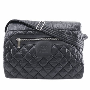 シャネル CHANEL コココクーンMM トートバッグ デニム レザー ダークグレー ブラック A48611  新入荷 CH0836