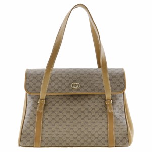 GUCCI グッチ オールドグッチ マイクロGG 46.000.4857 PVCコーティングキャンバス ベージュ