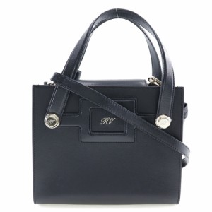 Roger Vivier ロジェ ヴィヴィエ カーフ 黒 ハンドバッグ レディース 【中古】 ランクA