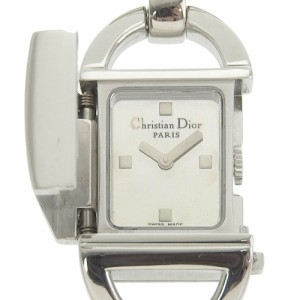 Dior クリスチャンディオール パンディオラ D78-100 SS クオーツ シルバー文字盤 腕時計