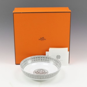 HERMES エルメス モザイク ヴァンキャトル プラチナ 食器 _ 【中古】