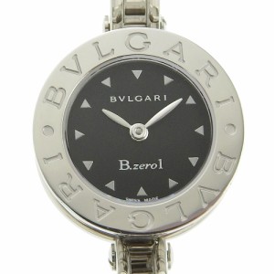 BVLGARI ブルガリ B-zero1 ビーゼロワン BZ22S SS クオーツ アナログ表示 黒文字盤 腕時計