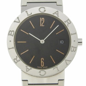 BVLGARI ブルガリ ブルガリブルガリ BB33SS SS クオーツ アナログ表示 黒文字盤 腕時計