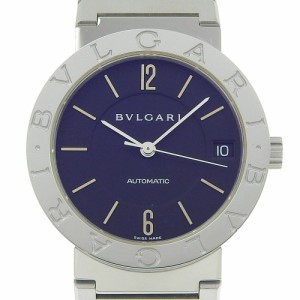 BVLGARI ブルガリ ブルガリブルガリ BB33SS SS 自動巻き 黒文字盤 腕時計 ボーイズ 【中古】