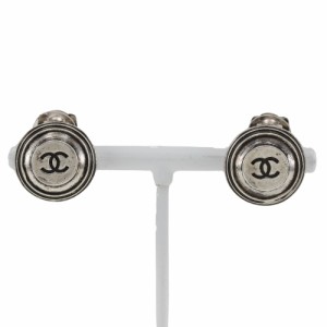 CHANEL シャネル ココマーク 金属製 シルバー イヤリング 11.7g レディース 【中古】