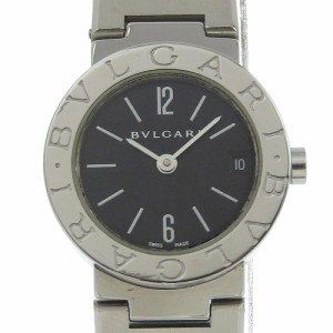 BVLGARI ブルガリ ブルガリブルガリ BB23SS SS クオーツ アナログ表示 黒文字盤 腕時計