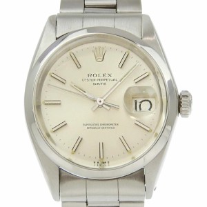 ROLEX ロレックス デイト 1500 SS 自動巻き シルバー文字盤 腕時計 メンズ 【中古】