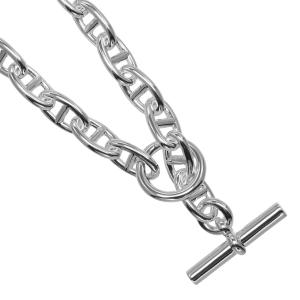 HERMES エルメス シェーヌダンクル GM シルバー925 ネックレス 129.1g レディース 【中古】