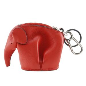 ロエベ エレファントチャーム LOEWE ロエベ エレファント・チャーム オレンジ カーフ 【431
