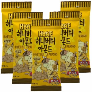 HBAF ハニーバターアーモンド 35g×5袋 Tom`s farm 韓国 送料無料