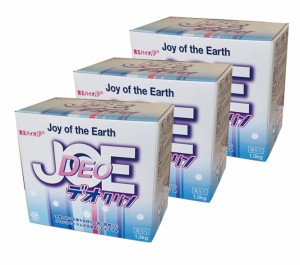 善玉バイオ 浄 JOE デオクリン 1.3kg×3箱セット 洗濯洗剤 衣類用洗剤 粉末洗剤 無香料 消臭成分配合 洗濯槽防カビ