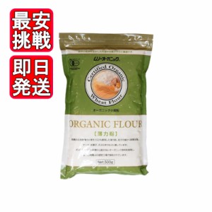 むそう オーガニック小麦粉 薄力粉 500g ケーキ お菓子 天ぷら