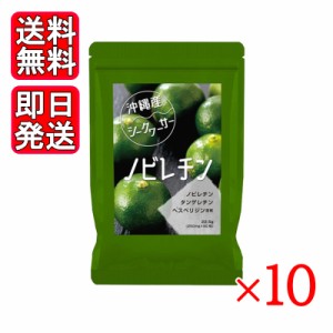 沖縄産シークヮーサー粒 90粒 10袋セット サプリ 健康食品 国産 沖縄