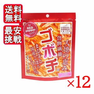 デイリーマーム ゴボチ ピリ辛味 20g 12袋セット 無添加 レッドペッパー 野菜チップス ダイエット お菓子