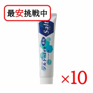 薬用ソルトハミガキ 140g 10本セット 無添加 歯磨き粉 医薬部外品 虫歯予防 エスケー石鹸