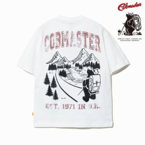 COBMASTER 半袖 Tシャツ 吸汗速乾 ルーズフィット BIG TEE 半袖Tシャツ クライミングベアー アウトドア キャンプ フェス 服装