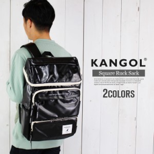 KANGOL リュックサック カンゴール ターポリン リュック ボックス デイパック 撥水 バックパック アウトドア レジャー フェス PC プレゼ