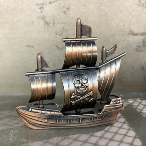 アンティーク シャープナー 鉛筆削り オブジェ ミニチュア 海賊船