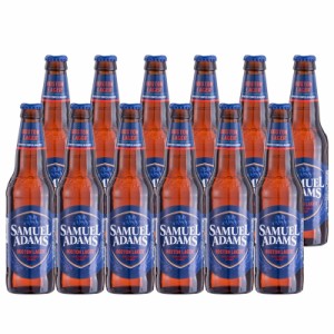 サミュエルアダムス ボストンラガー瓶 355ml 12本入り セット 輸入ビール 送料無料 北海道 沖縄は送料1000円 クール便は700円加算