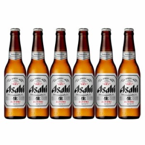 アサヒビール スーパードライ 小瓶 334ml ビール6本セット