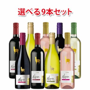 サンタ ヘレナ アルパカ 750ml 選べる 9本 セット ワイン 送料無料 北海道 沖縄は送料1000円