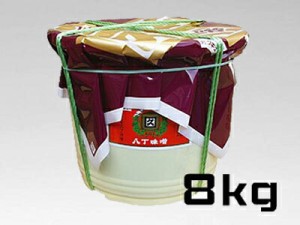 合資会社八丁味噌 角久 カクキュー 八丁味噌 漉 8kg ポリ樽 みそ 調味料