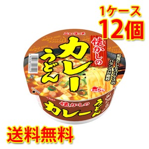 ニュータッチ 懐かしの カレーうどん 12個 1ケース うどん カップ麺 送料無料 北海道・沖縄は送料1000円 代引不可 同梱不可 日時指定不可