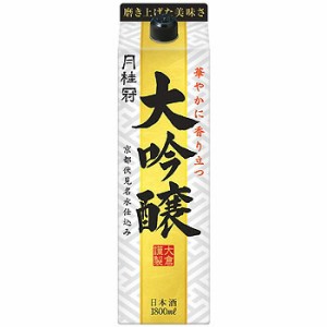 月桂冠 大吟醸 1.8L パック 1ケース6本入り 日本酒 送料無料 北海道 沖縄は送料1000円