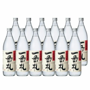 麦焼酎 一番札 25度 900ml 瓶 ×12本セット 本格焼酎 送料無料北海道・沖縄は送料＋1000円をご注文処理時に加算