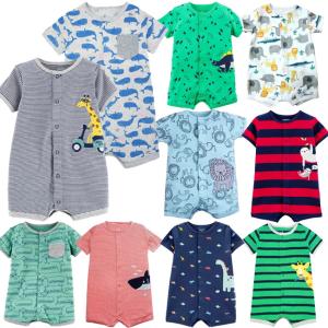 【送料無料】カーターズ Carter’s 半袖 ロンパース カバーオール ベビー服 男の子 6m 9m 12m 18m【子供服専門店 ロンパース おしゃれ か