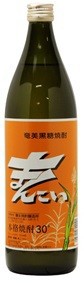 まんこい 黒糖焼酎30° 900ml（鹿児島/弥生焼酎醸造/黒糖焼酎）