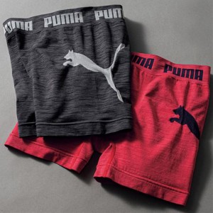 メンズ下着 メンズ トランクス ブリーフ ボクサーパンツ ボクサーブリーフ・2枚組(PUMA) M L LL|2202-286448
