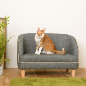 ペット用品 猫と暮らす家具 コンパクト ペット 合皮 ペットソファ　ロコ LM0233