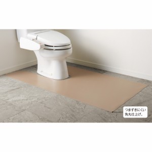 バス用品 トイレ用品 トイレマット 便座カバー ≪幅60cm ロング耳長判125cm≫ 本革調トイレマット WF1183