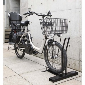 カー用品 アウトドア 自転車　 スロープ付き電動自転車スタンド 1台用（電動自転車専用カバー付き） 839915