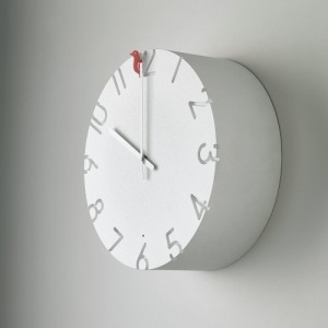時計 壁掛け時計 振り子時計 Lemnos/レムノス CARVED/カーブド クロック CUCU（クク） H52315