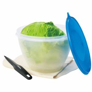 キッチン用品 キッチングッズ 保存容器類 ガラス Tupperware/タッパーウェア　レタスがまるごと保存できる容器 WJ1198