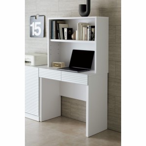 ホームオフィス家具 引き出し付き 北欧 Venlo Style/フェンロースタイル 書棚シリーズ デスク 幅80cm H51125