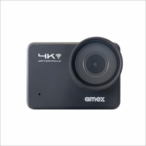 4K超高画質 防水 防振 Wi-Fi対応 アクションカメラ  AMEX-D01 青木製作所