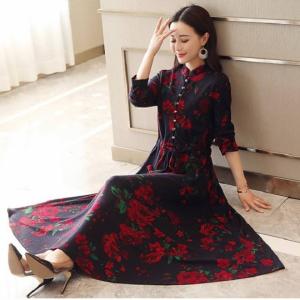 ロング ワンピース 薔薇の通販 Au Pay マーケット