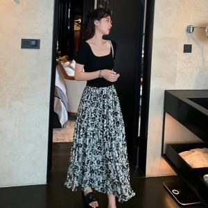 スカート 花柄 モノトーンの通販 Au Pay マーケット