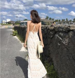 背中 開き マキシ ワンピースの通販 Au Pay マーケット