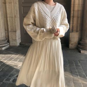 ニット ワンピース アンサンブルの通販 Au Pay マーケット