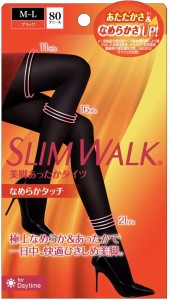 【2個セット】ピップ スリムウォーク (SLIM WALK) 美脚タイツ あったか満足 ストレスフリー M-L