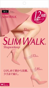 新商品☆ピップ スリムウォーク シェイプ&キープ パンティストッキング ヌーディベージュ M-L Shape&Keep 