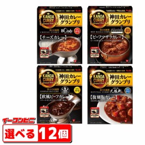 エスビー食品　神田カレーグランプリシリーズ　レトルトカレー選べる　12個【送料無料(沖縄・離島除く)】