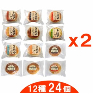 食彩館　天然酵母パン　お買い得24個セット（12種セットｘ2箱）　【送料無料(沖縄・離島除く)】