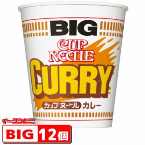 日清　カップヌードル　カレー BIG　1ケース（12個）　ビッグ　カップ麺　ラーメン【送料無料(沖縄・離島除く)】