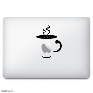 MacBookステッカー スキンシール カップ cup