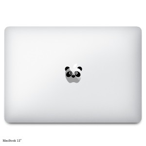MacBook ステッカー スキンシール パンダ panda MacBook 12 Pro13/15 (2016〜)
